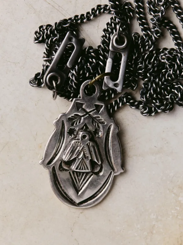 vintage navajo thunderbird dogtag sold by Imogene + Willie