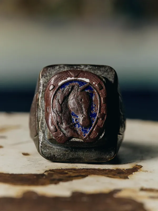 vintage 50's mexican biker ring sold by Imogene + Willie