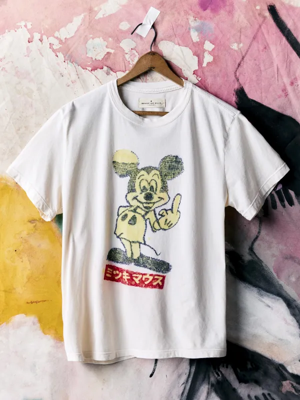 handpainted "clubhouse" tee made by Imogene + Willie