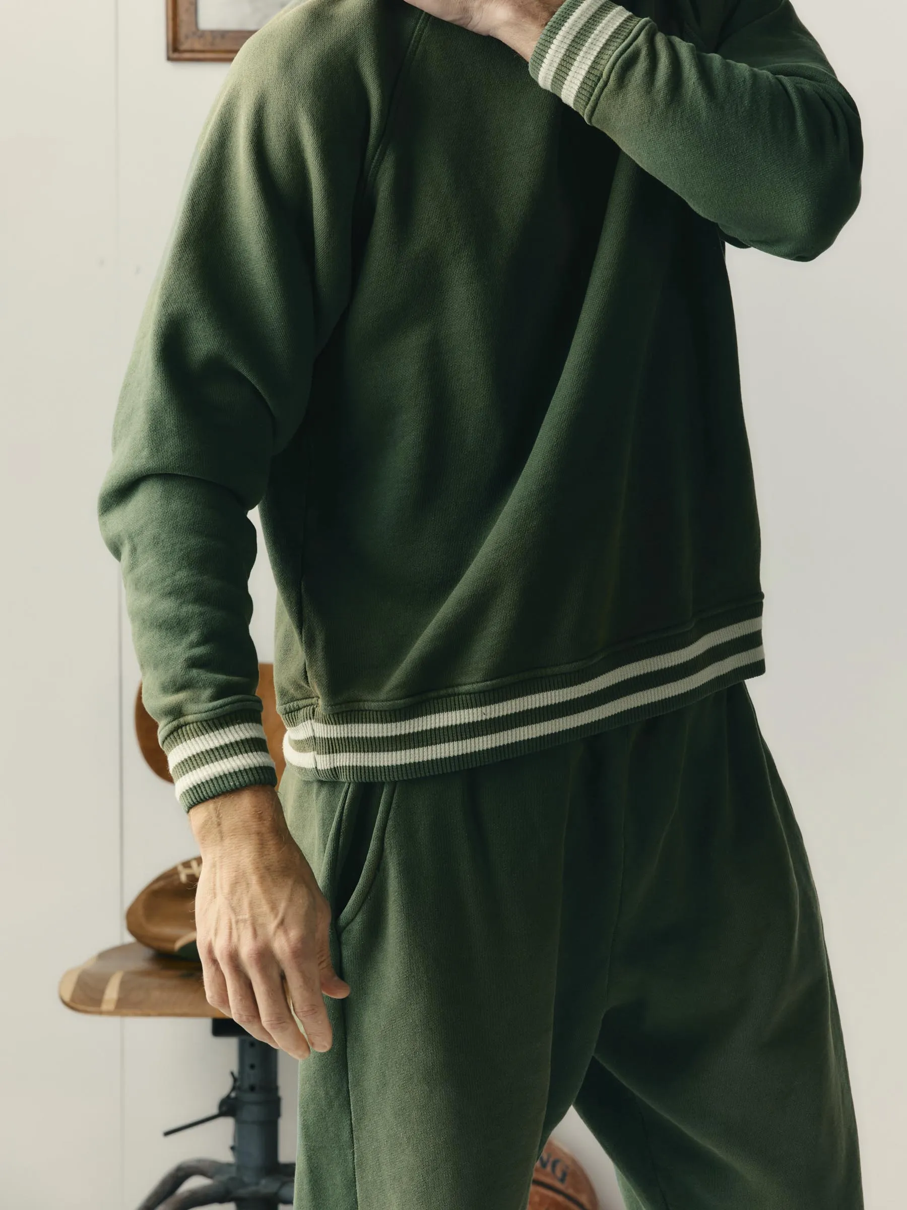 varsity ribbed crew sold by Imogene + Willie product image thumbnail 3