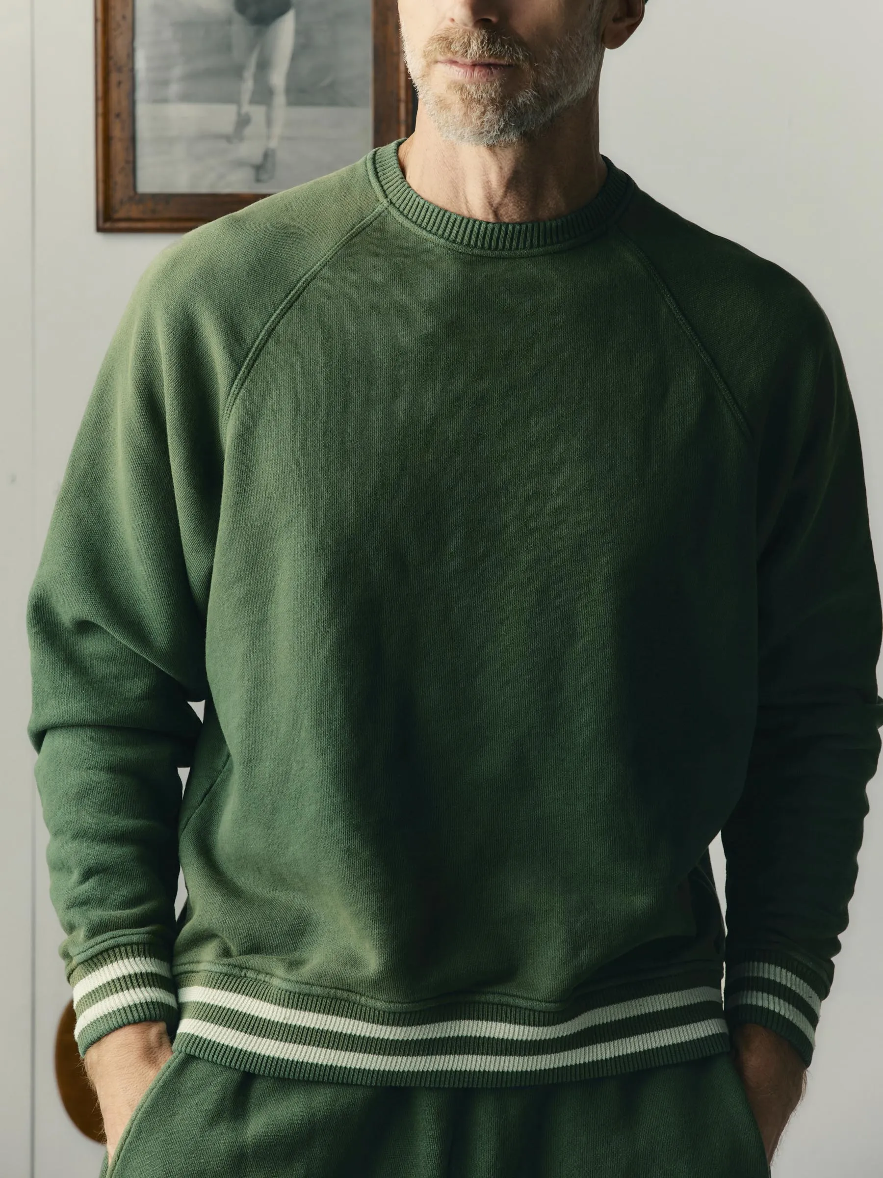 varsity ribbed crew sold by Imogene + Willie