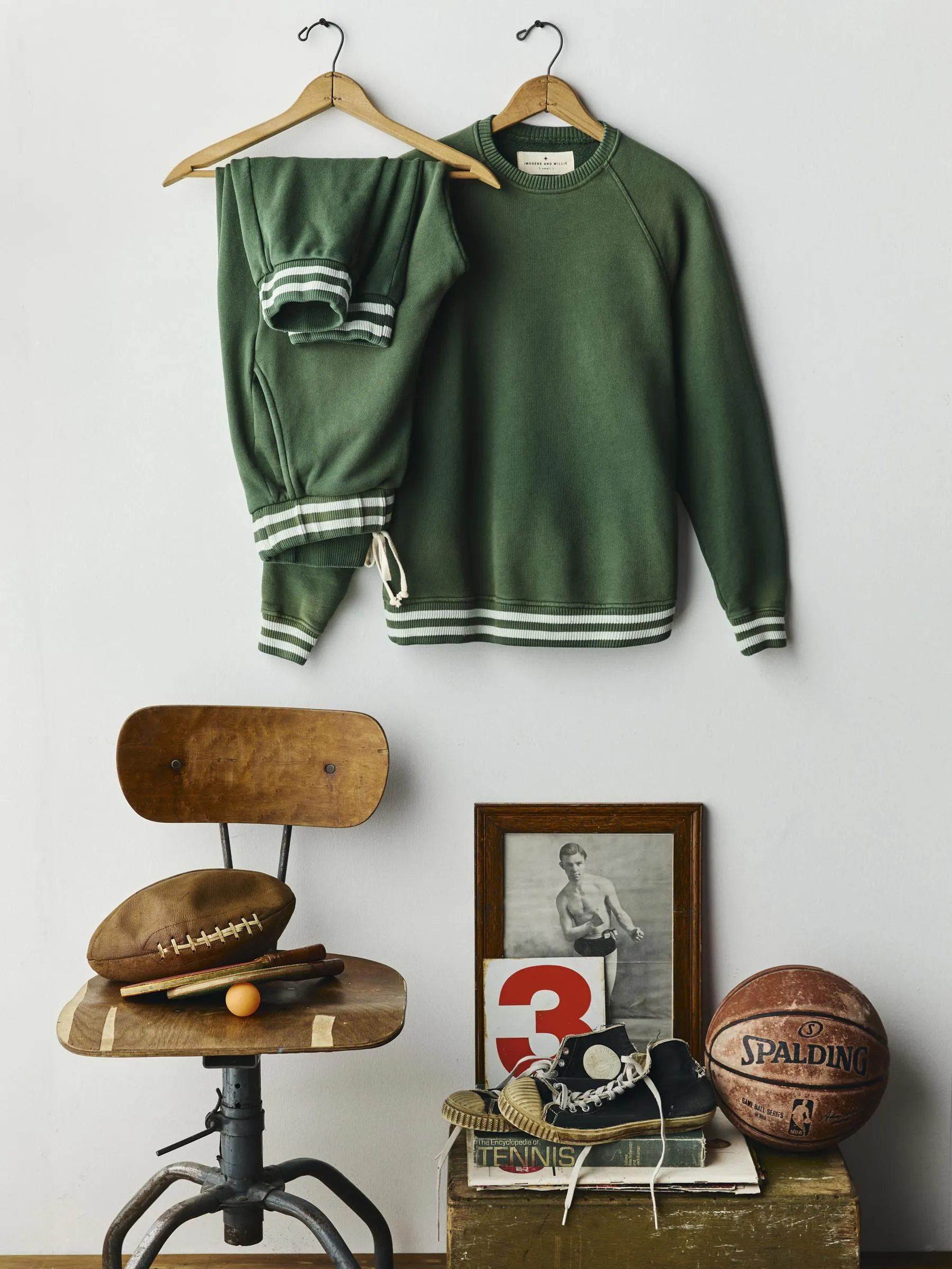 varsity ribbed crew sold by Imogene + Willie product image thumbnail 5