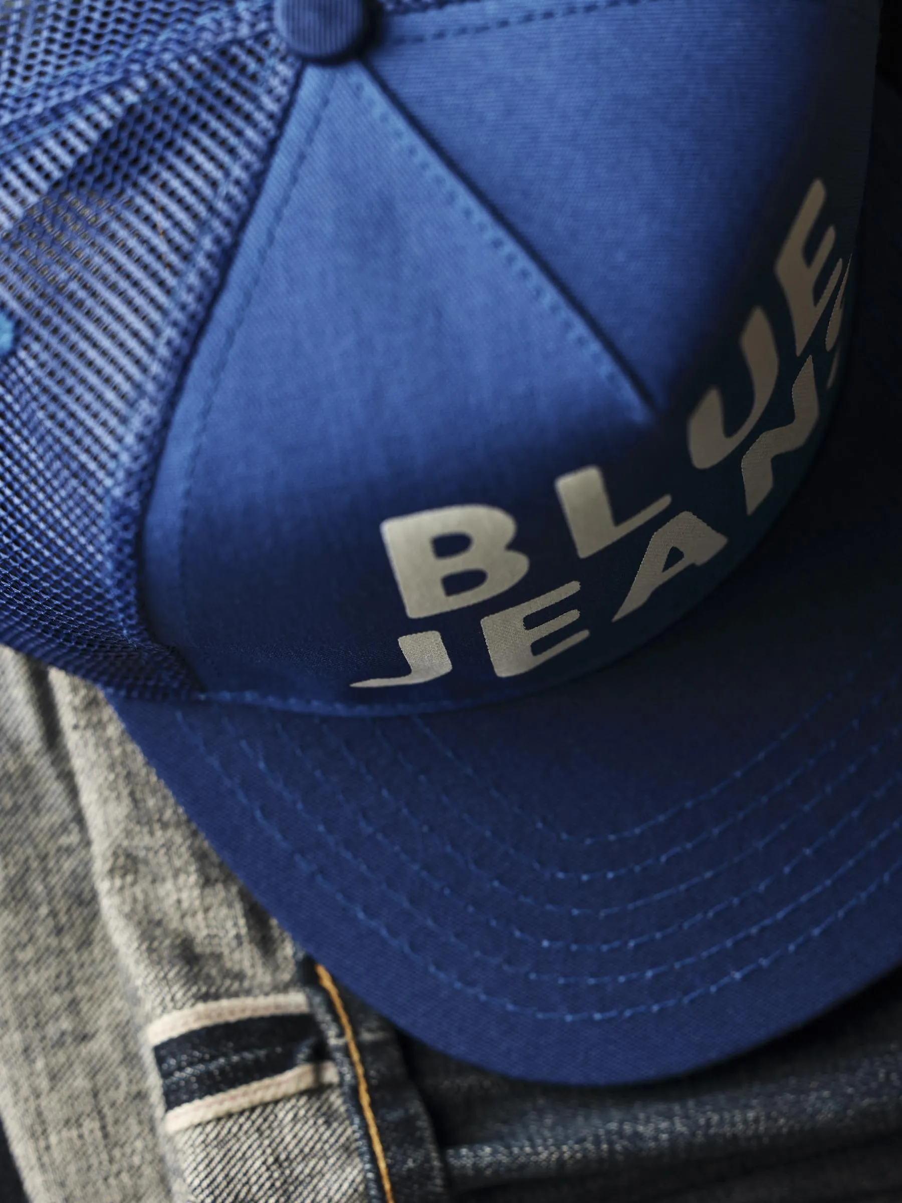 the "blue jeans" trucker sold by Imogene + Willie product image thumbnail 2