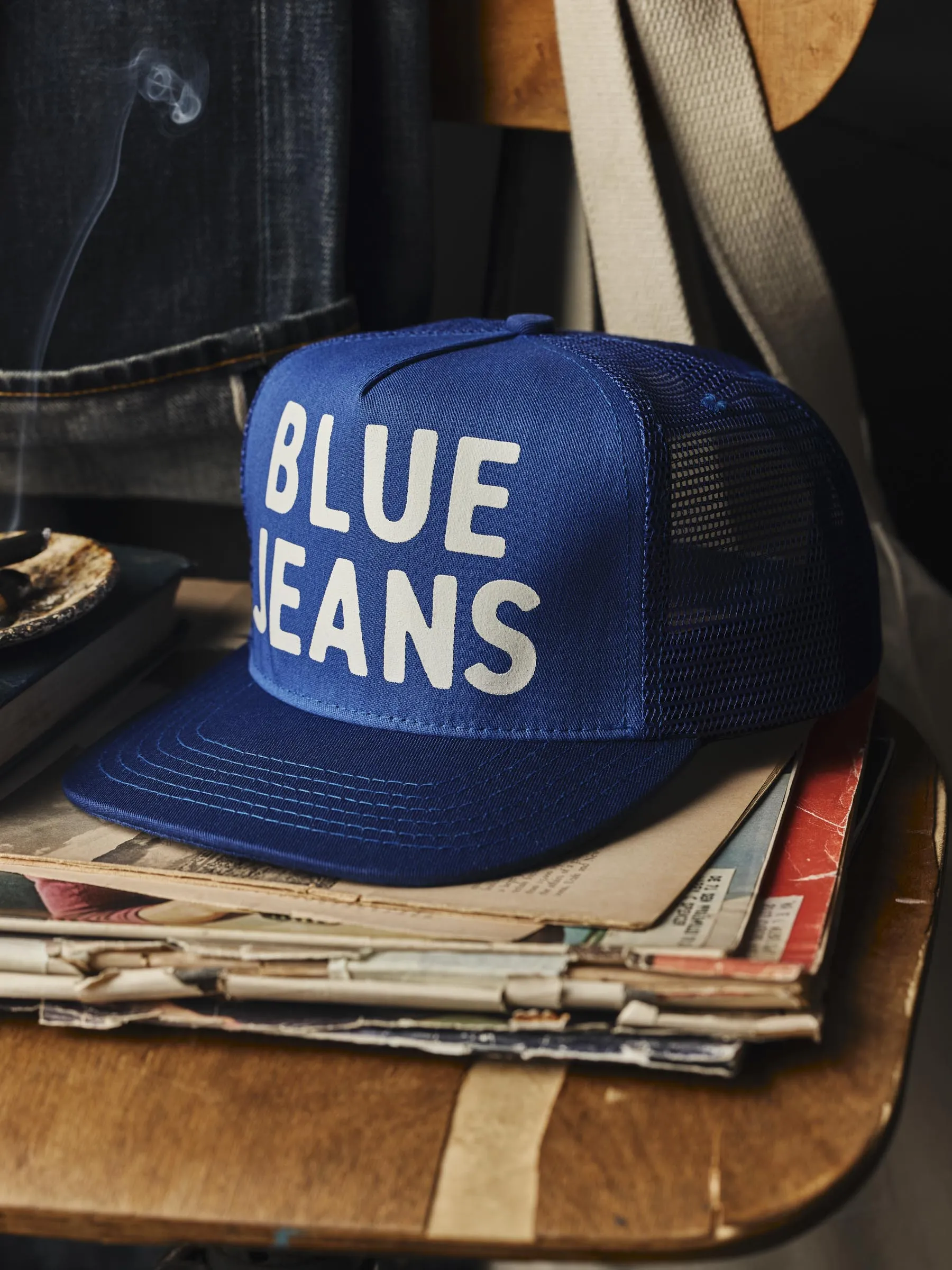 the "blue jeans" trucker sold by Imogene + Willie product image thumbnail 3