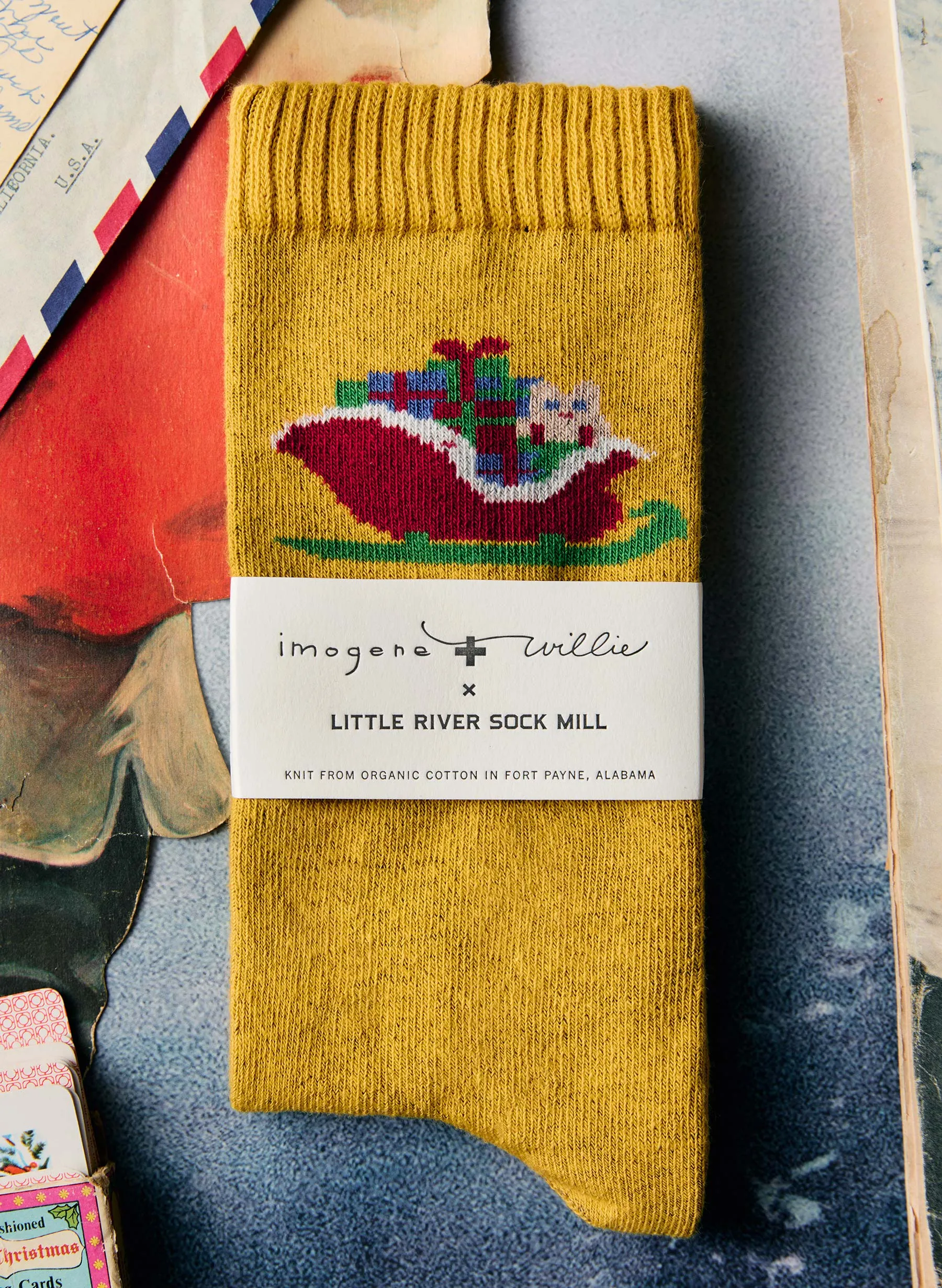the "slay" sock sold by Imogene + Willie product image thumbnail 4
