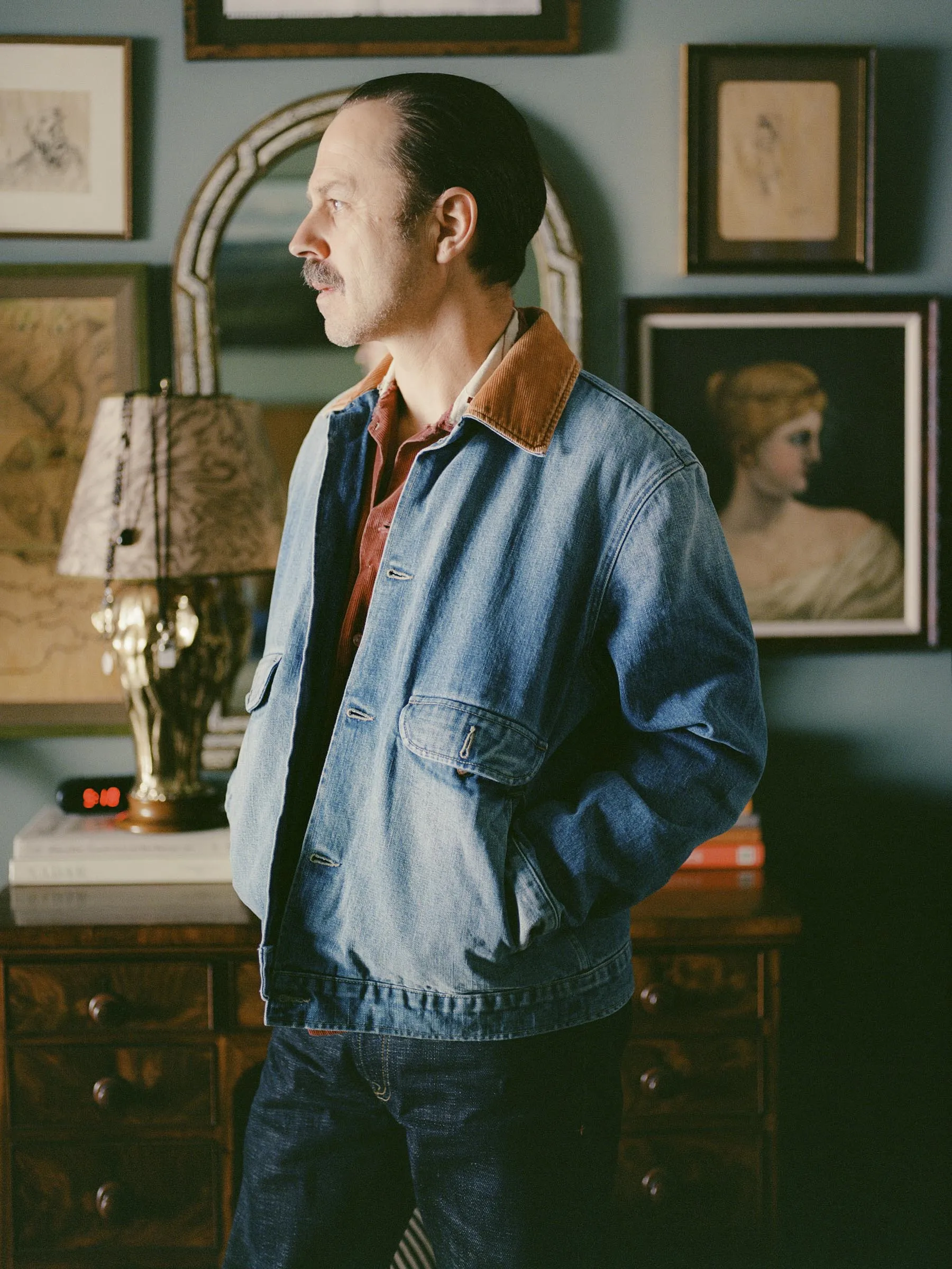 willie 20oz indigo rigid sold by Imogene + Willie product image thumbnail 4