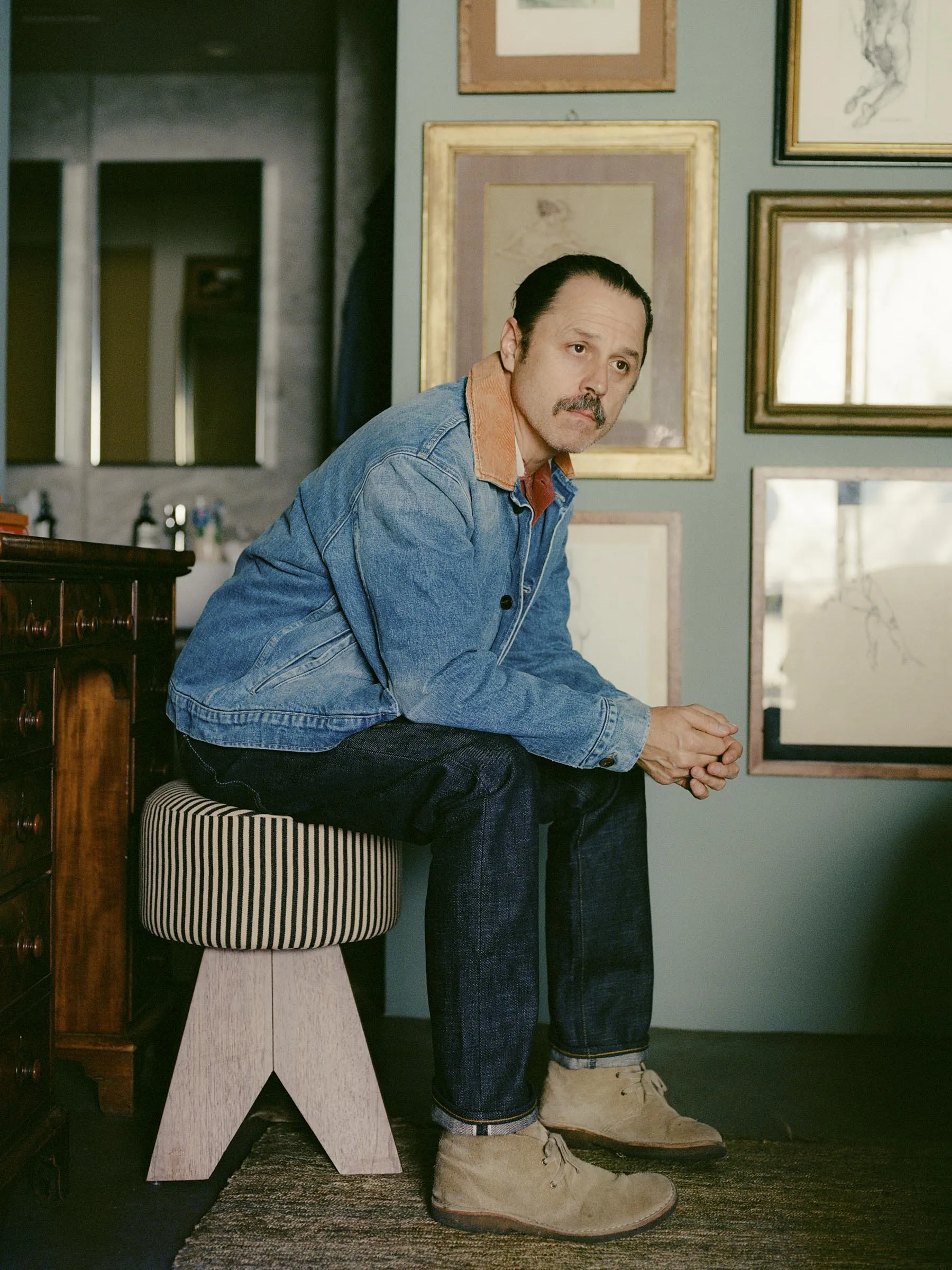 willie 20oz indigo rigid sold by Imogene + Willie product image thumbnail 5