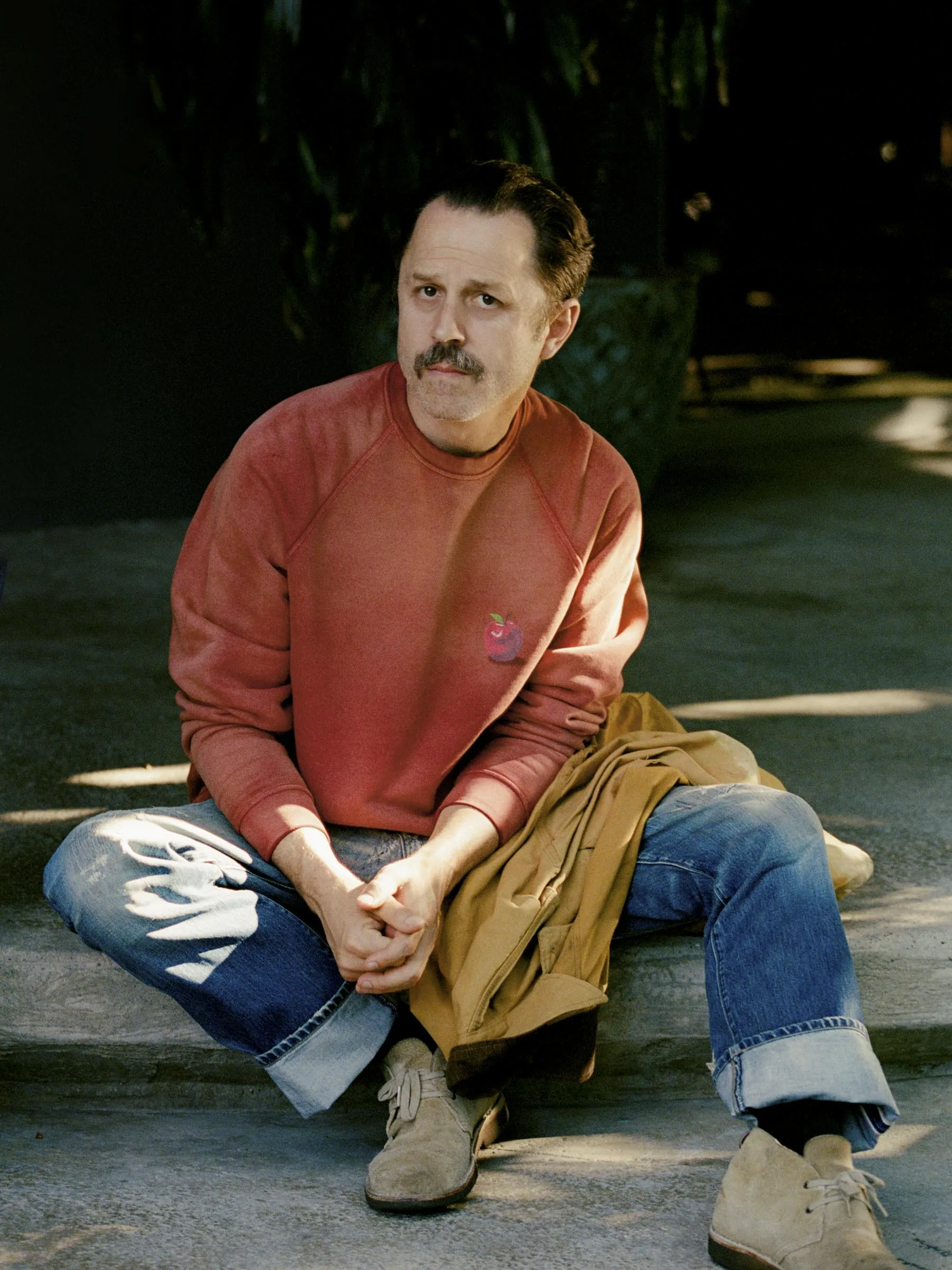 the "forbidden fruit" raglan crew sold by Imogene + Willie product image thumbnail 4