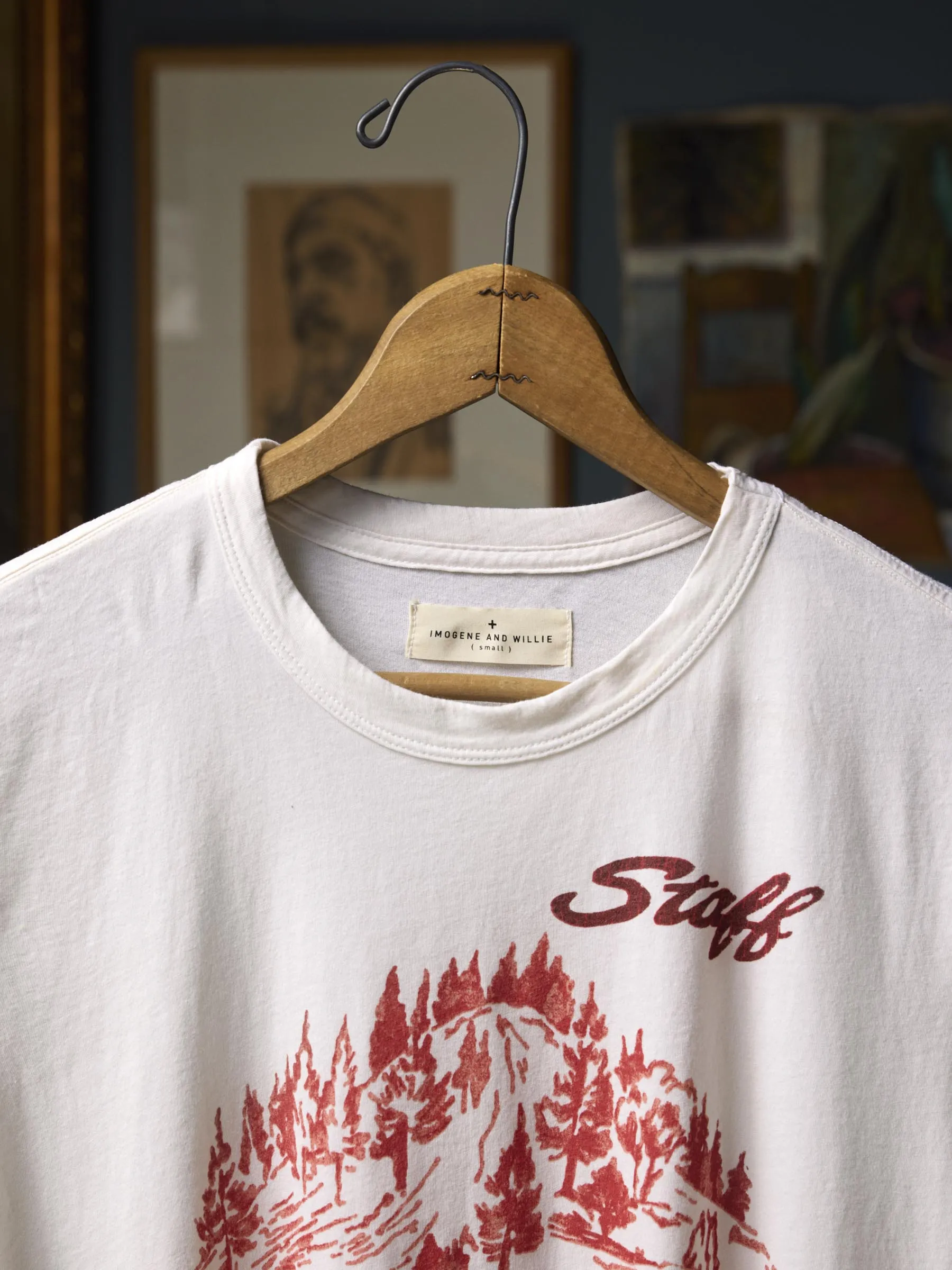 the "paradise" staff tee sold by Imogene + Willie product image thumbnail 2