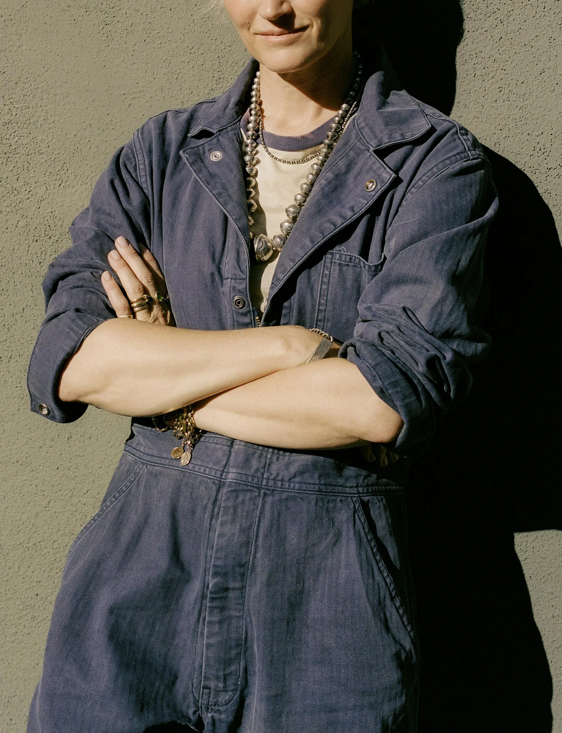 mechanic coverall sold by Imogene + Willie