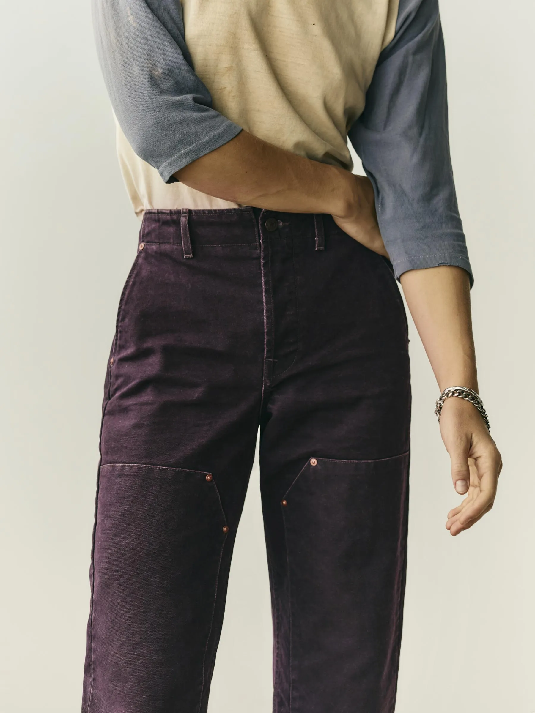 clarke washed orchid canvas sold by Imogene + Willie product image thumbnail 2