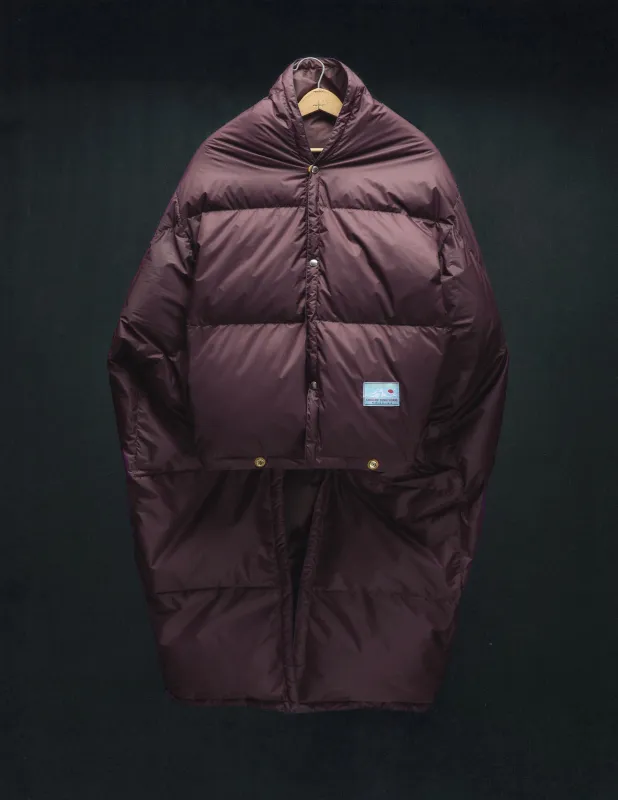 i+w x cdw down snap poncho blanket sold by Imogene + Willie