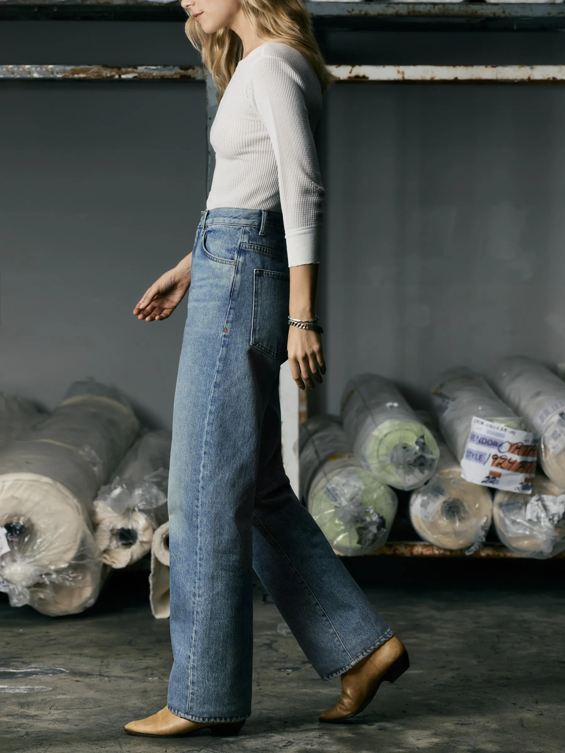 catherine washed natural indigo sold by Imogene + Willie product image thumbnail 4