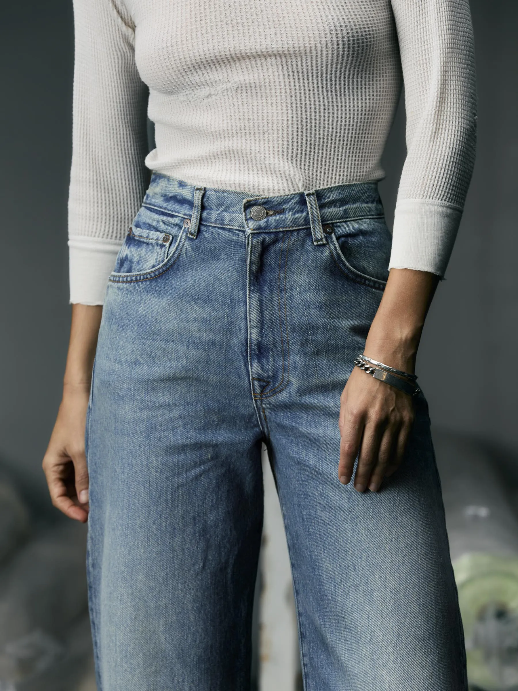 catherine washed natural indigo sold by Imogene + Willie product image thumbnail 2