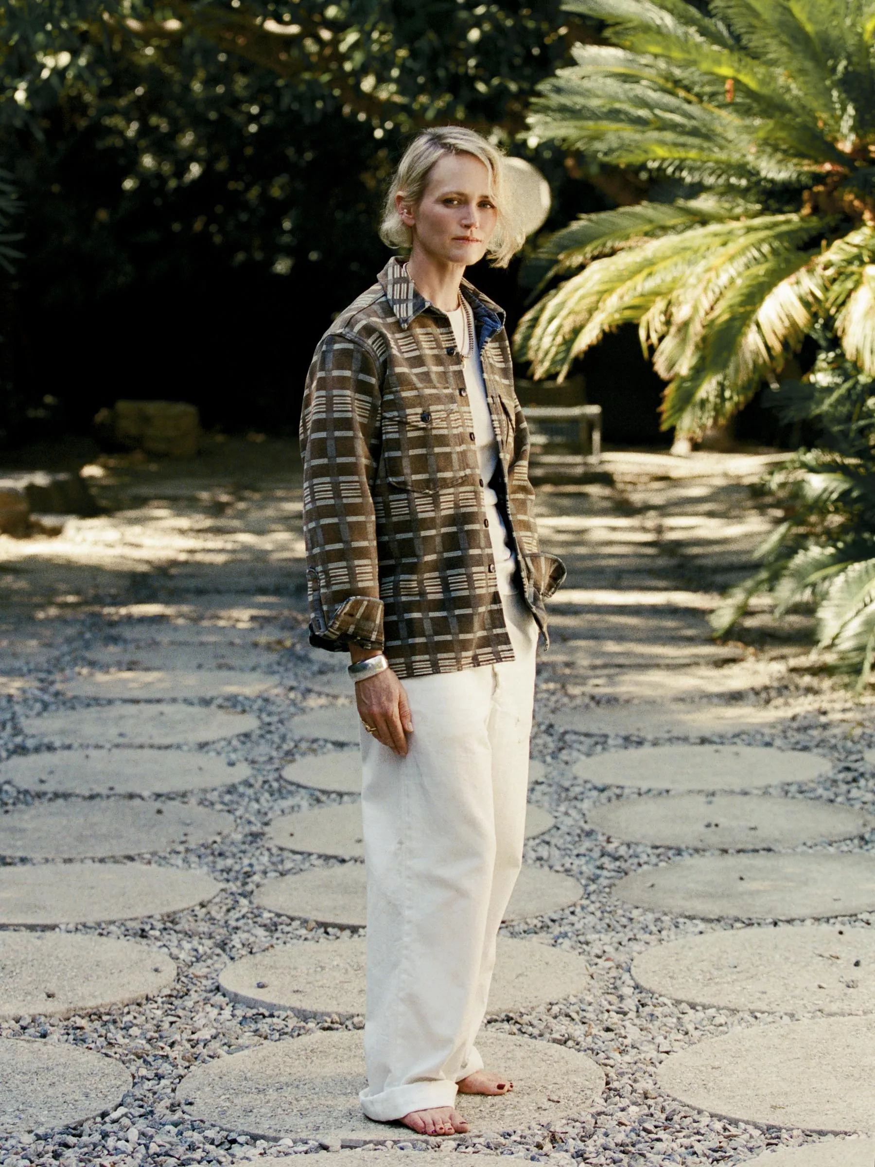 ellie cpo in pinion jacquard sold by Imogene + Willie product image thumbnail 5