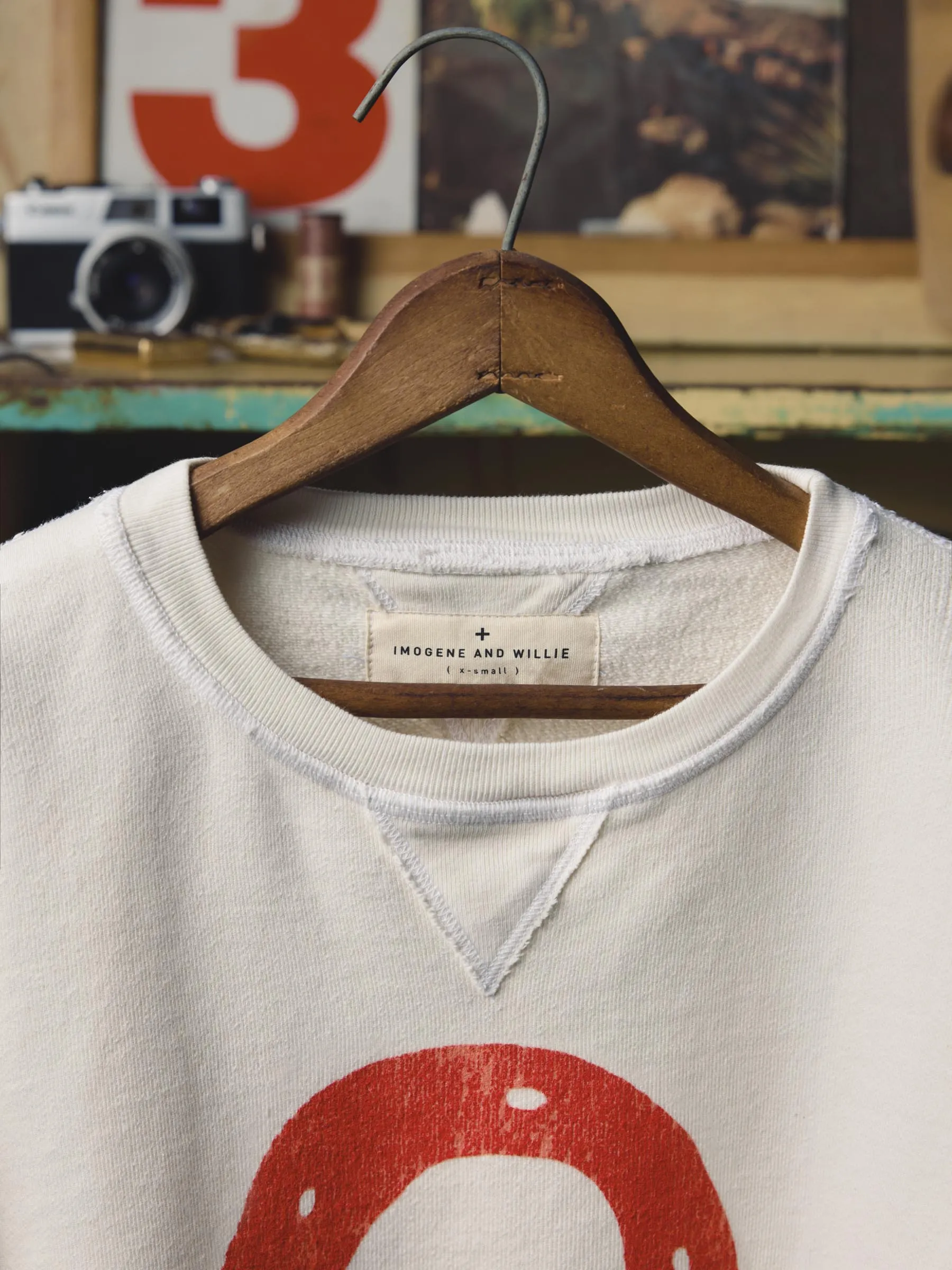 the "horseshoe" penny sweatshirt sold by Imogene + Willie product image thumbnail 2