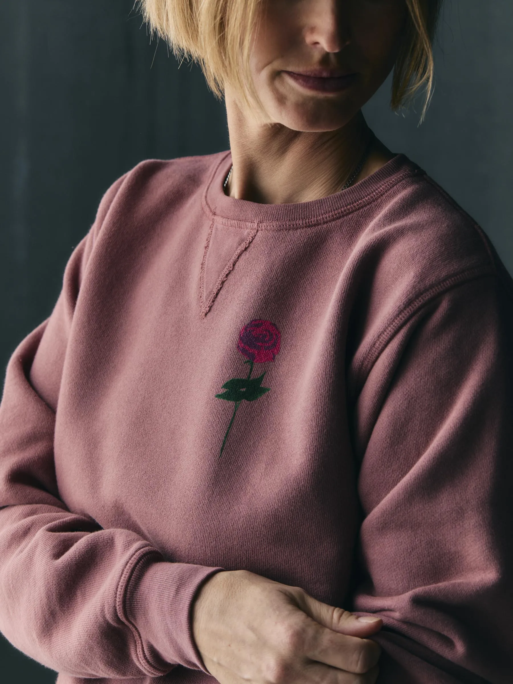 the "rose" penny sweatshirt sold by Imogene + Willie product image thumbnail 3