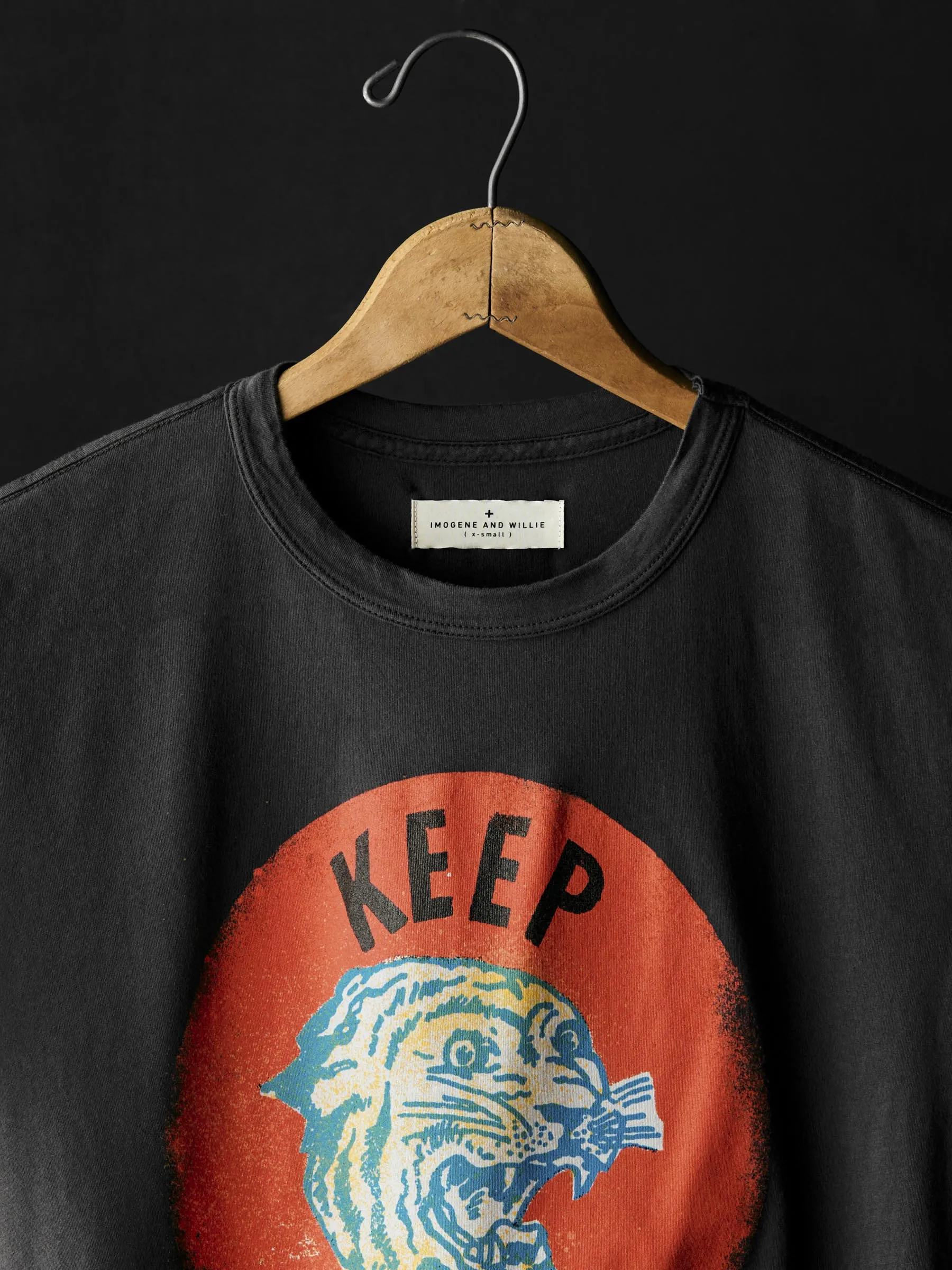 the “keep talkin” tee sold by Imogene + Willie product image thumbnail 2
