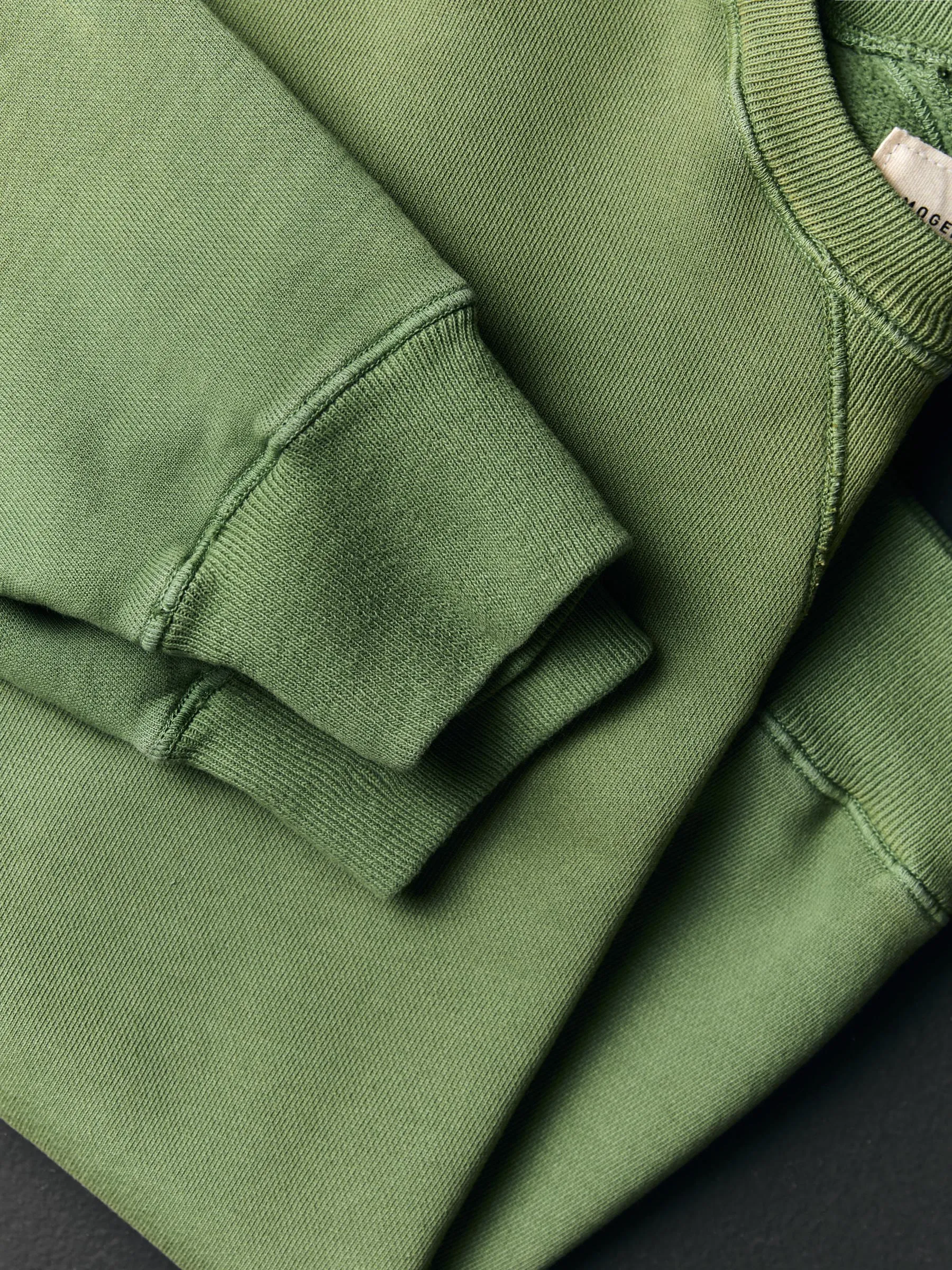 hilts sweatshirt sunfaded green sold by Imogene + Willie product image thumbnail 4