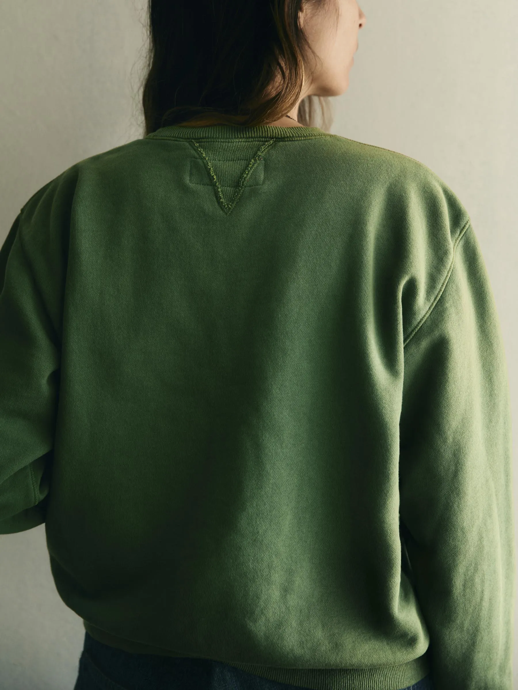 hilts sweatshirt sunfaded green sold by Imogene + Willie product image thumbnail 3