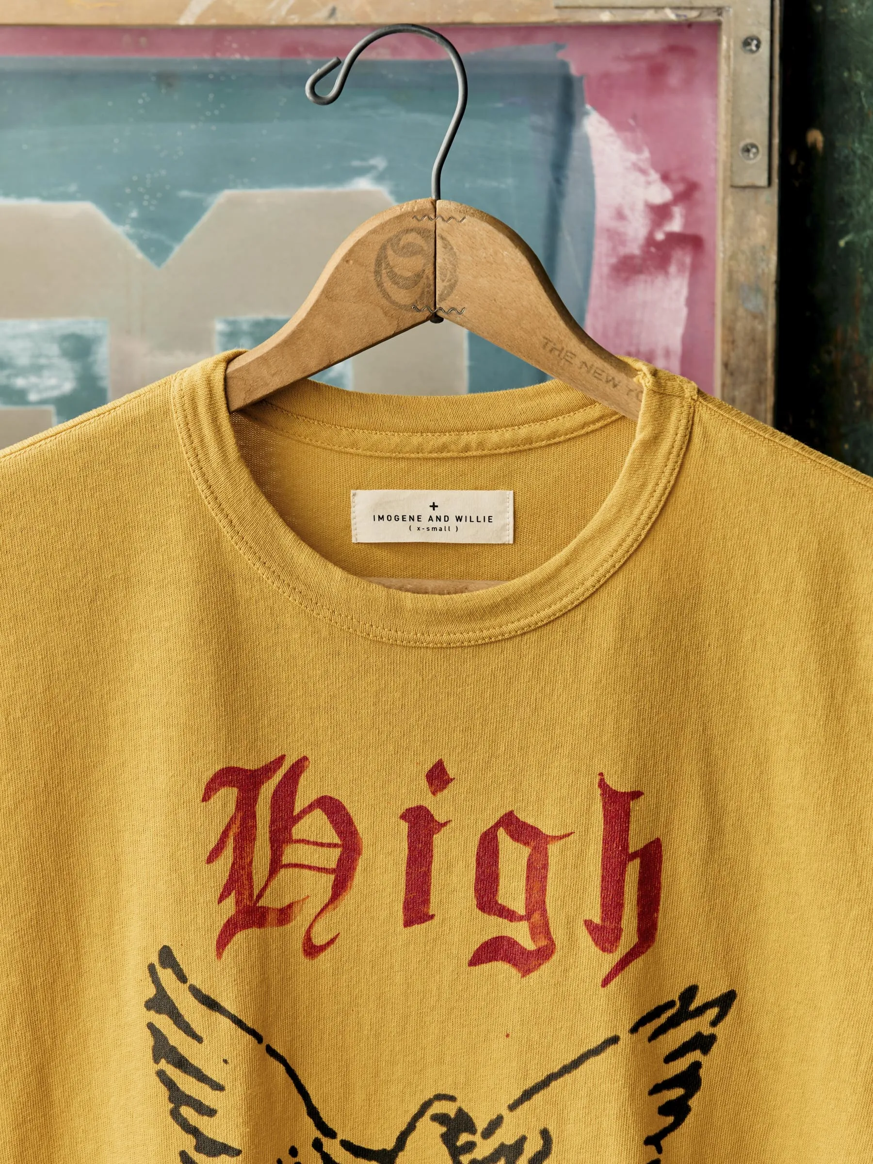 the "high hopes" tee sold by Imogene + Willie product image thumbnail 3