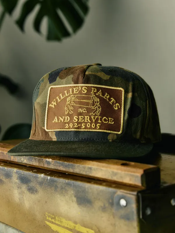 the "parts and service" trucker sold by Imogene + Willie