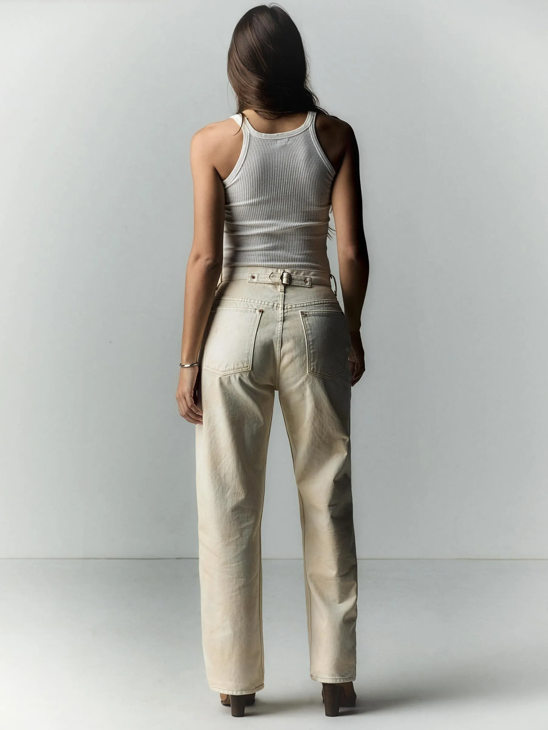 buckleback jean in ojai sold by Imogene + Willie product image thumbnail 5