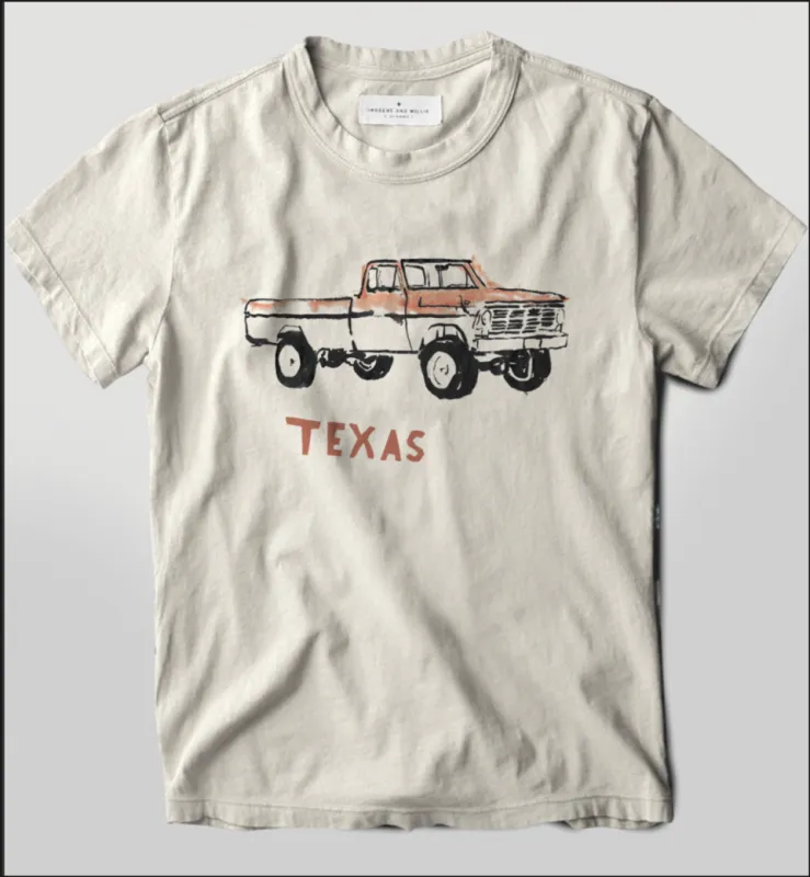 STAG texas truck tee made by Imogene + Willie