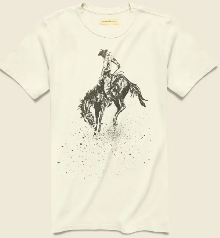 the bronco tee sold by Imogene + Willie