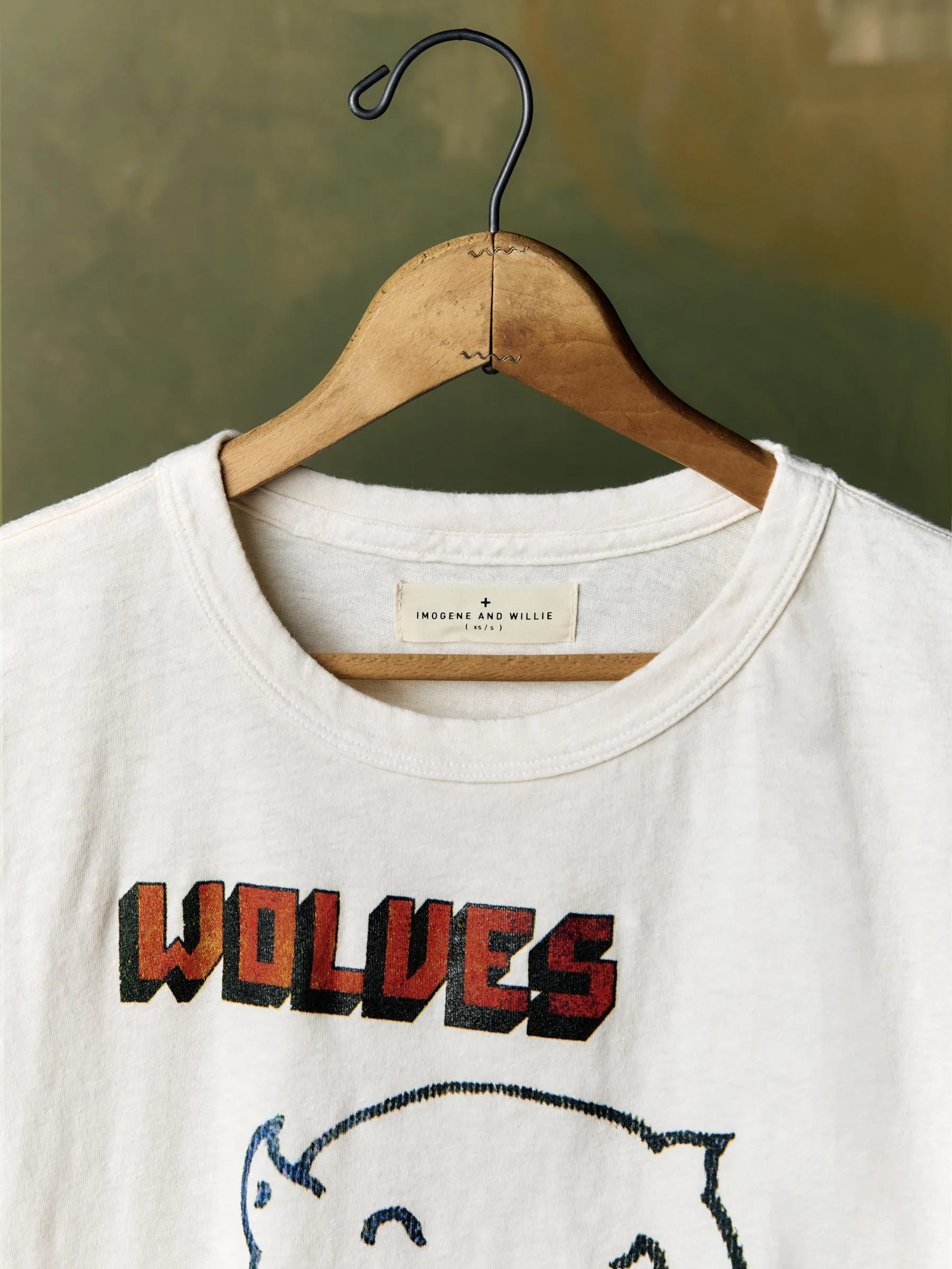 the "wolves" drop tee sold by Imogene + Willie product image thumbnail 5