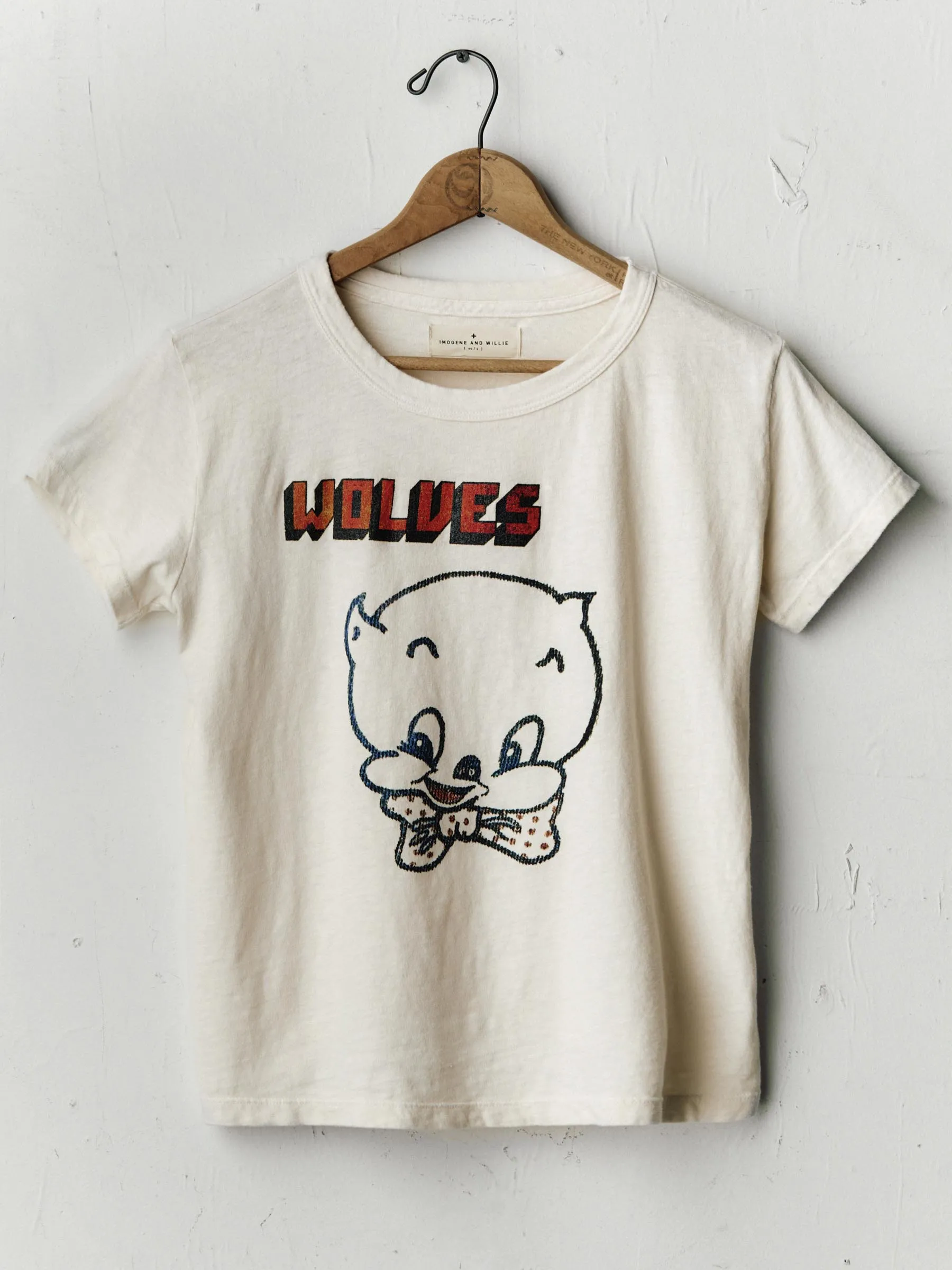 the "wolves" drop tee sold by Imogene + Willie product image thumbnail 2