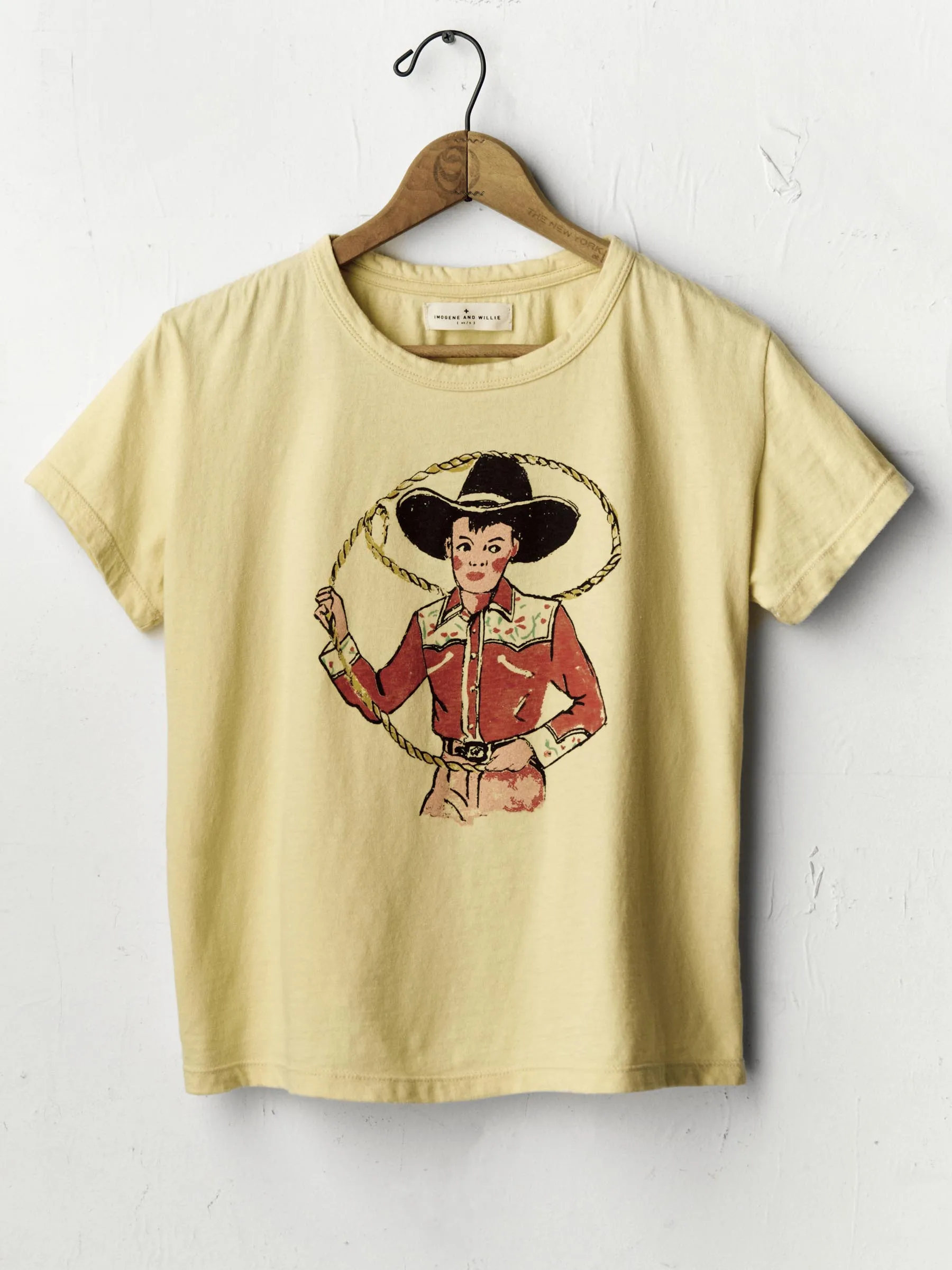 the "lasso" drop tee sold by Imogene + Willie product image thumbnail 2