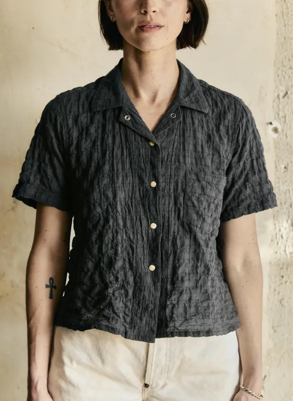 i+w x richter goods dobby woven pearl snap made by Imogene + Willie