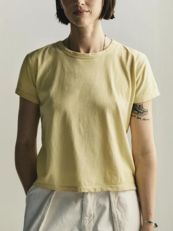 drop tee in sand made by Imogene + Willie