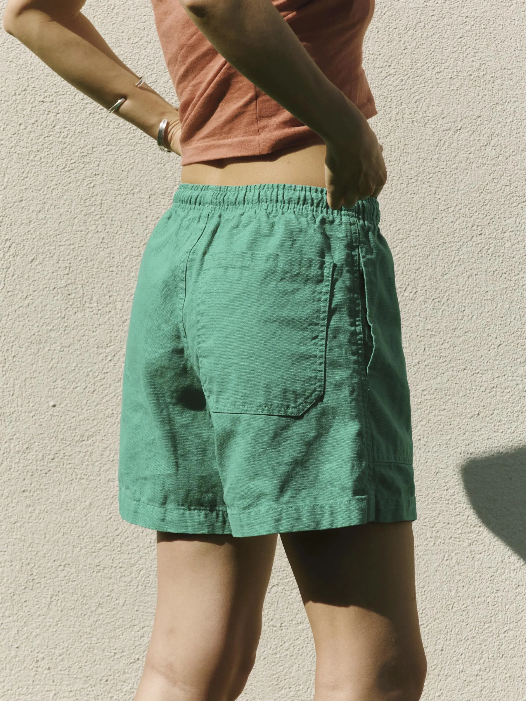 the lounge short in seagreen sold by Imogene + Willie product image thumbnail 4