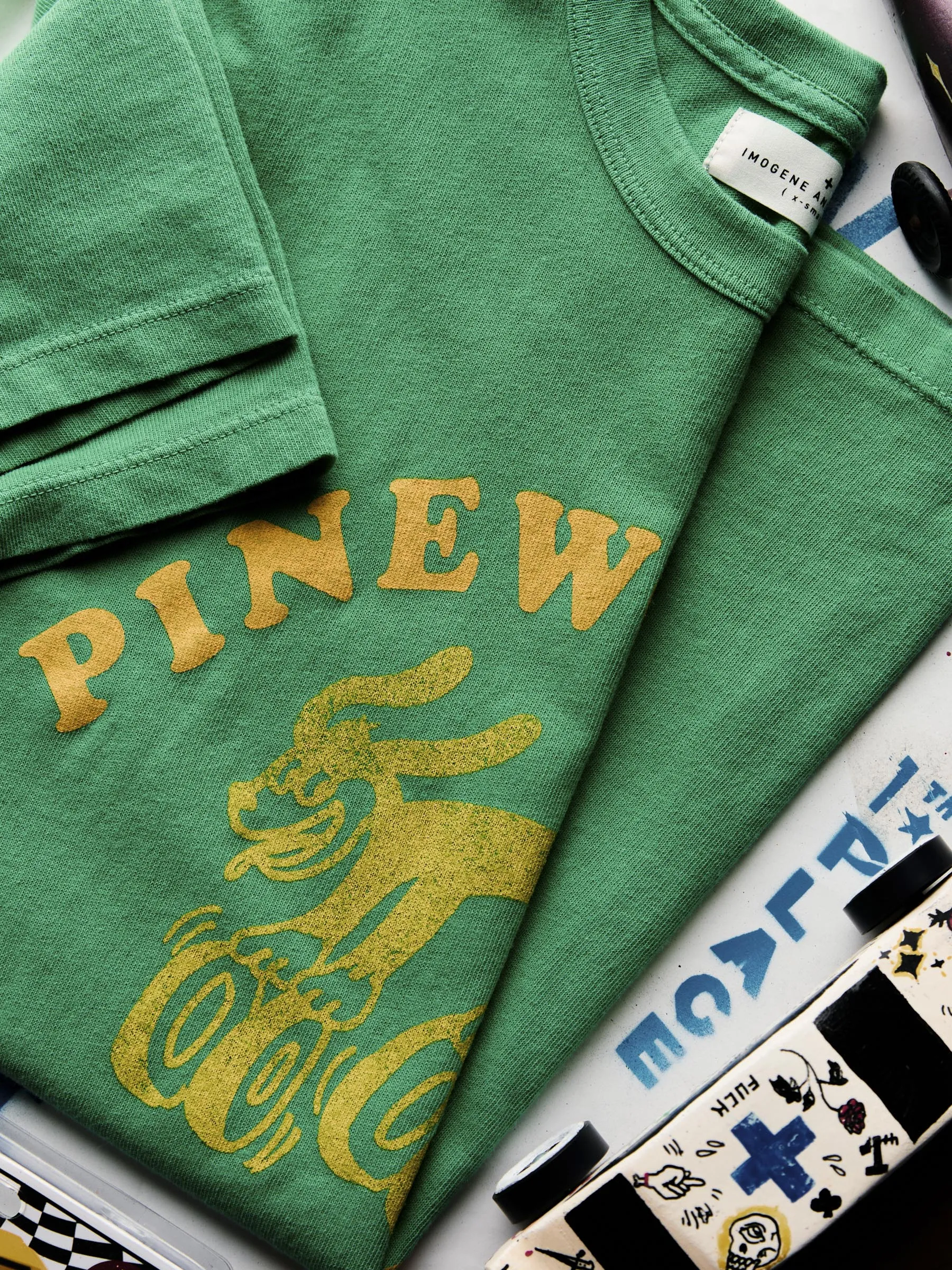 the "racing team" tee sold by Imogene + Willie product image thumbnail 2