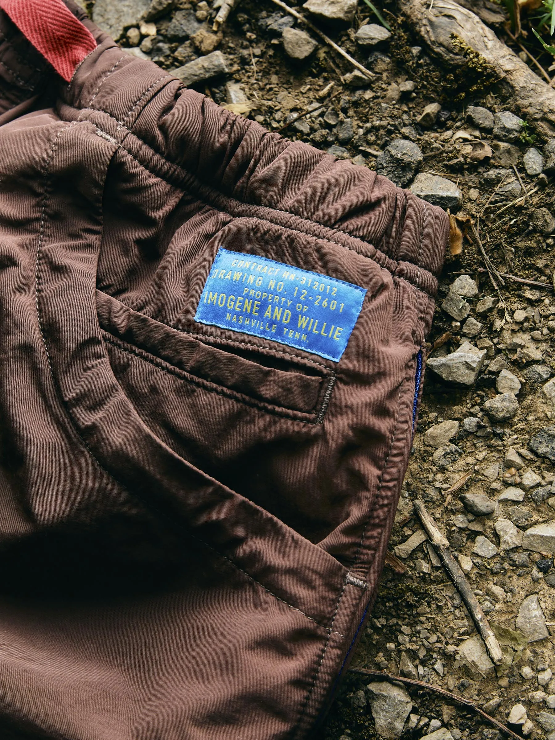 trail short in brown sold by Imogene + Willie product image thumbnail 3