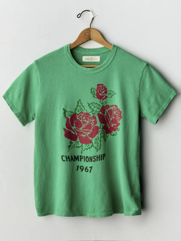 the "championship" tee made by Imogene + Willie
