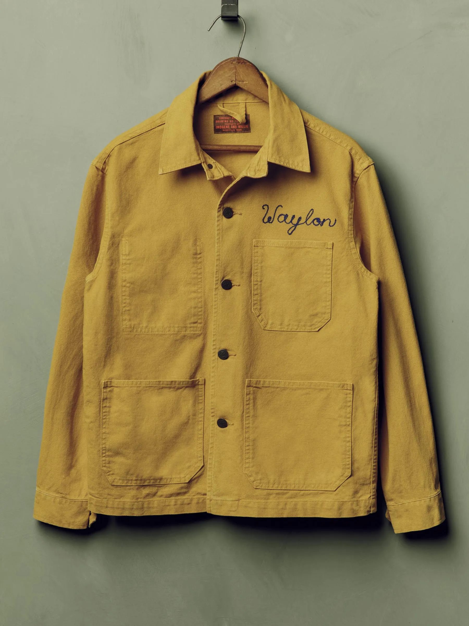 jack jacket in amber sold by Imogene + Willie