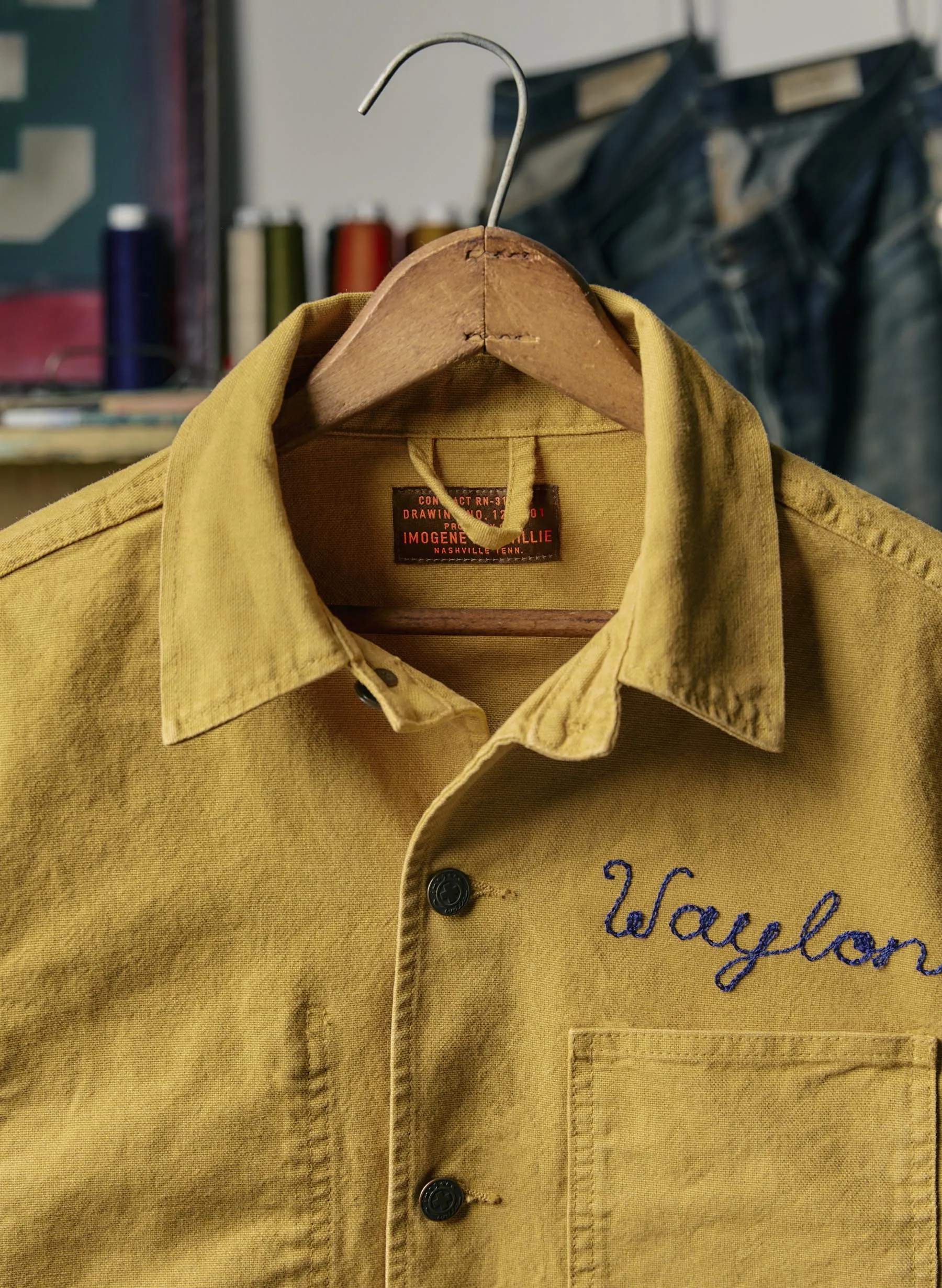 jack jacket in amber sold by Imogene + Willie product image thumbnail 3