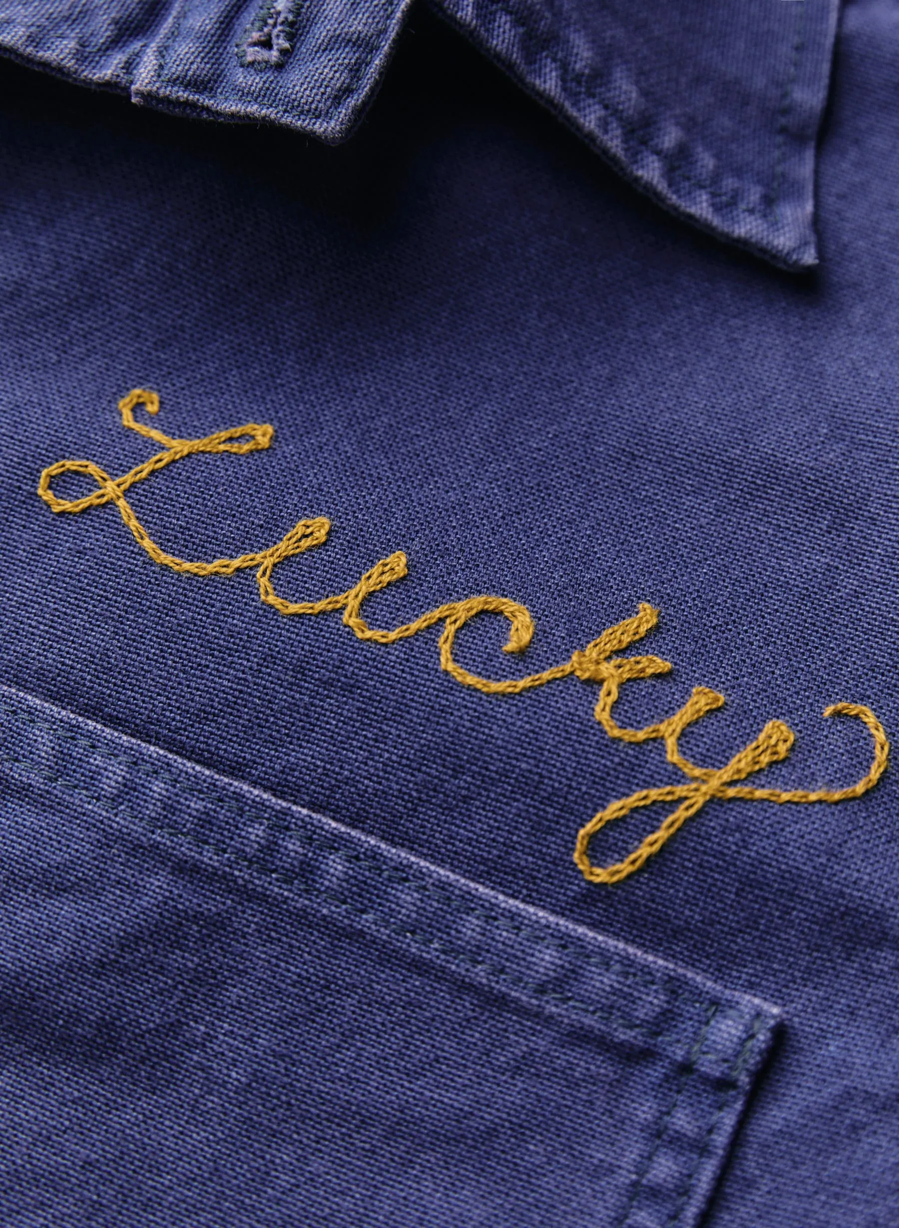 jack jacket french blue sold by Imogene + Willie product image thumbnail 2