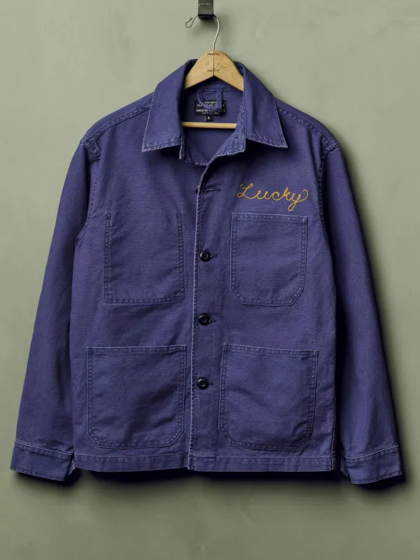 jack jacket french blue made by Imogene + Willie