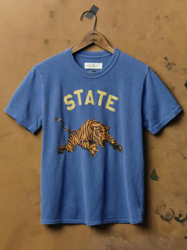 the "state" tee made by Imogene + Willie