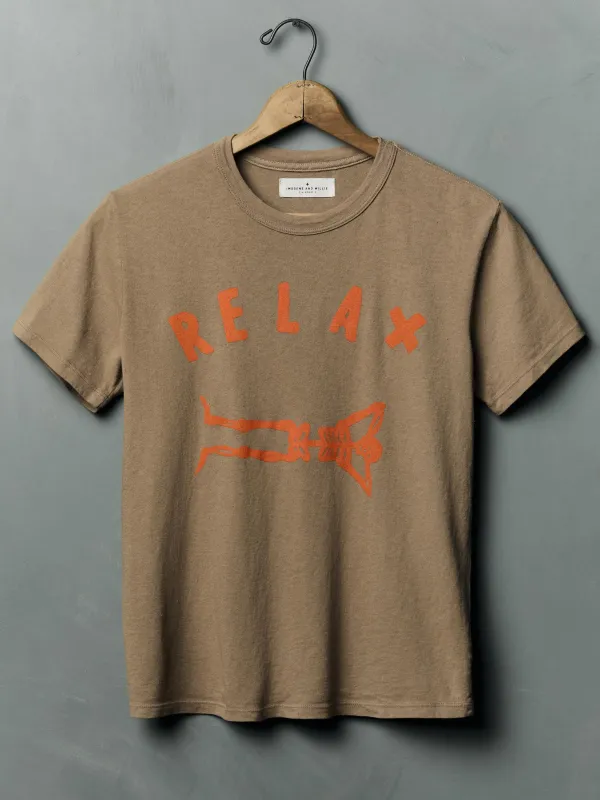 the "relax" tee made by Imogene + Willie