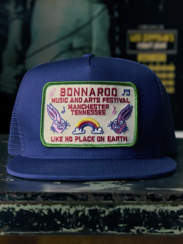 the "bonnaroo" trucker made by Imogene + Willie