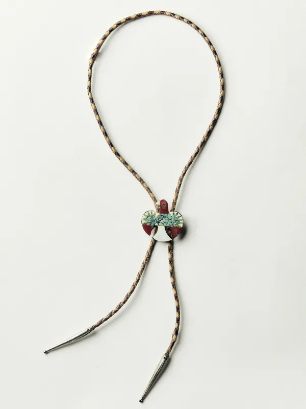 handmade vintage santo domingo bolo tie made by Imogene + Willie