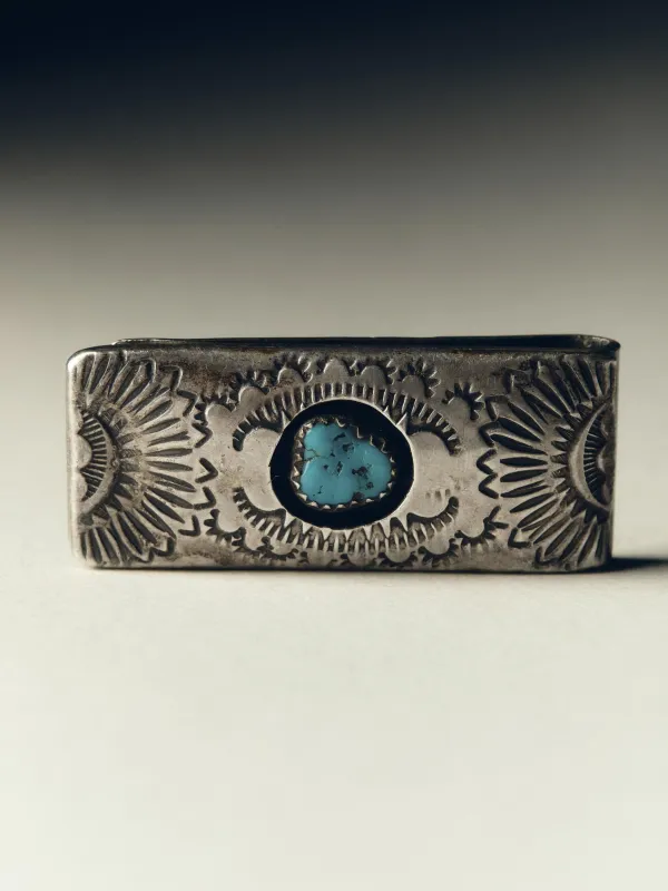 vintage navajo money clip made by Imogene + Willie