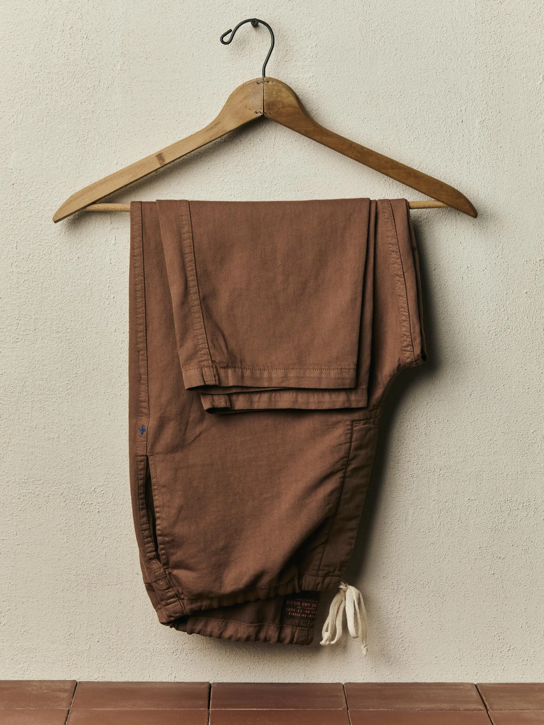 lounge pant in field brown sold by Imogene + Willie product image thumbnail 4