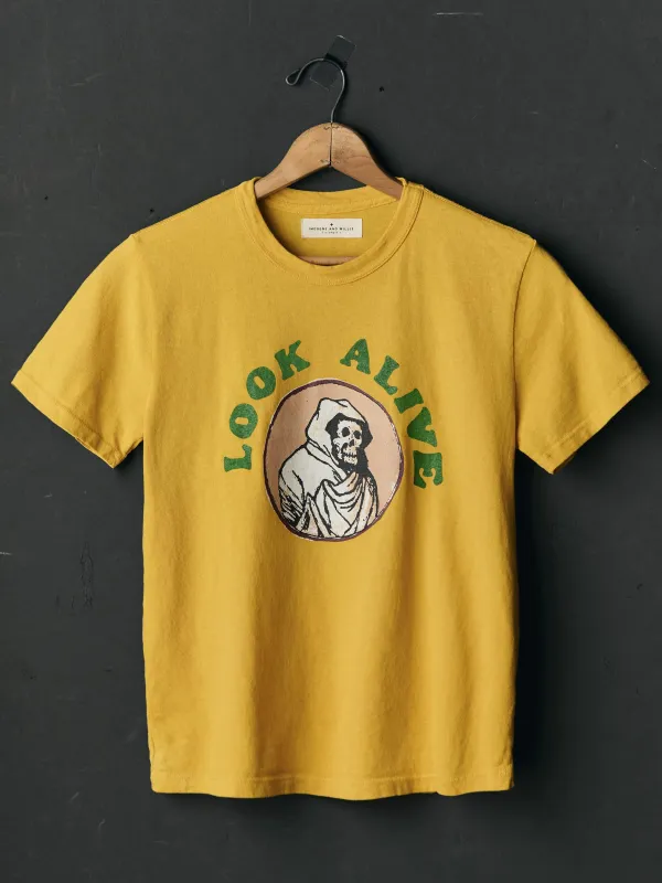 the "look alive" tee made by Imogene + Willie