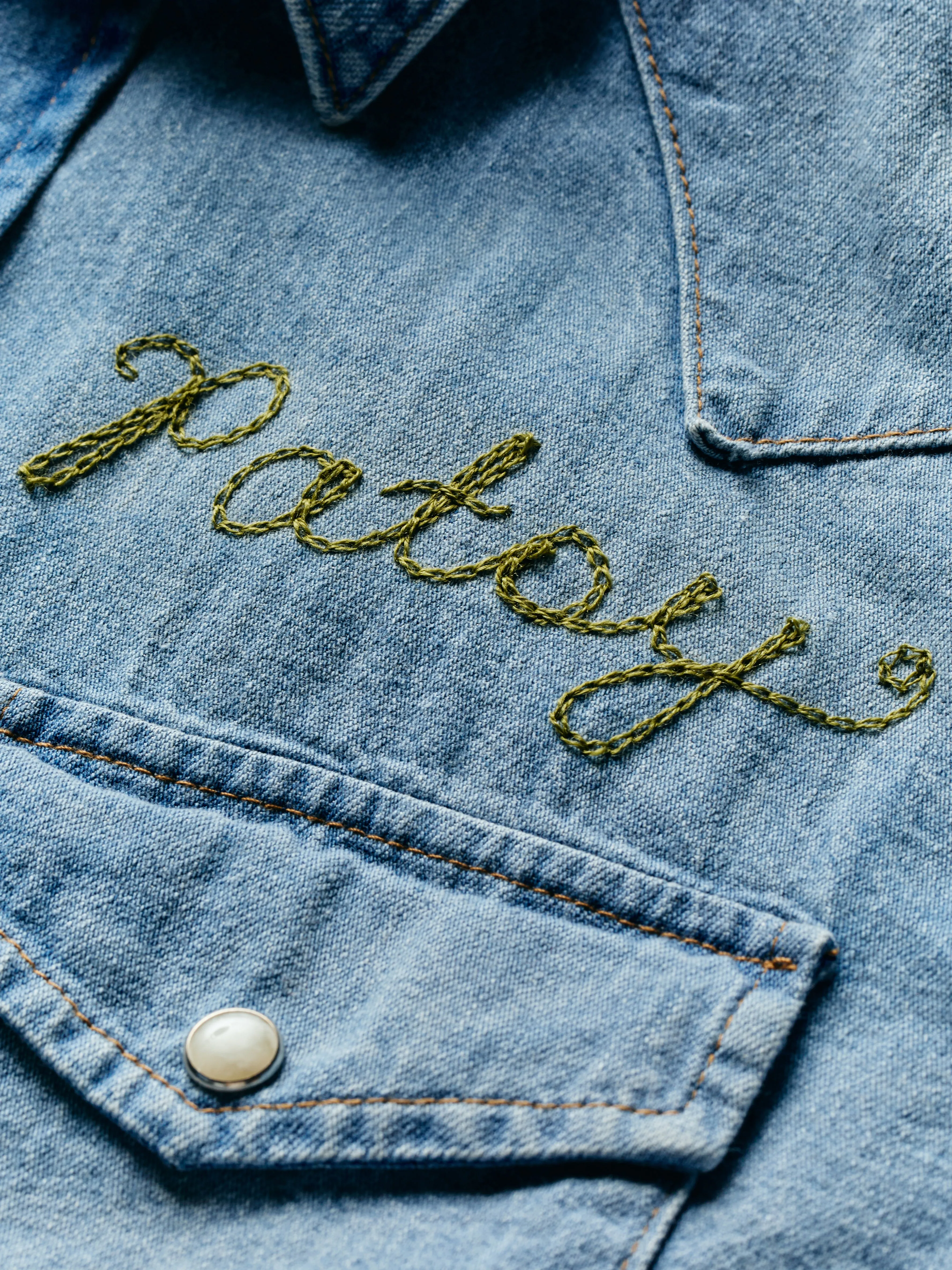 mcfly washed pearl snap sold by Imogene + Willie product image thumbnail 2
